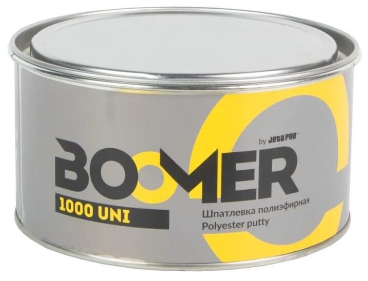 Шпатлевка полиэфирная универсальная Boomer Uni (1,8+0,045 кг) 1000/1,8