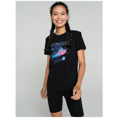 фото Футболка с кор.рукавом твое 75882 размер m, черный, women