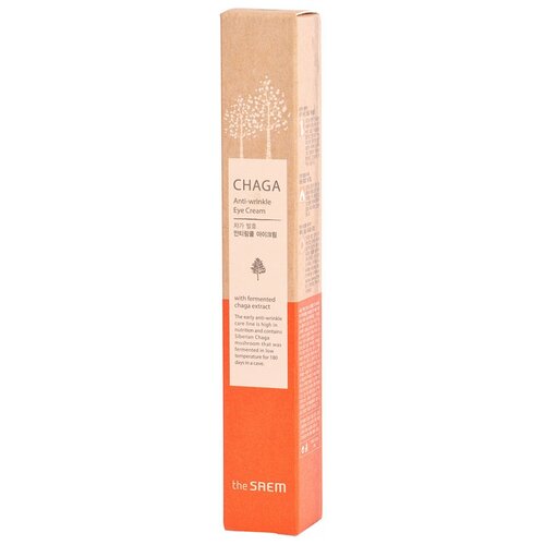 The Saem Chaga Anti-wrinkle Eye Cream 20 мл Крем для кожи вокруг глаз антивозрастной