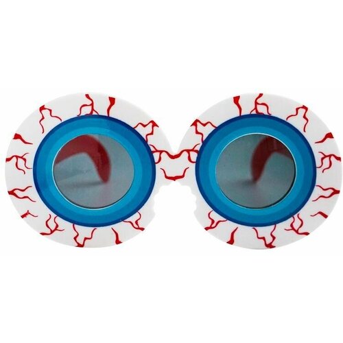 Карнавальные очки Глазки 2, украшение для праздника карнавальные очки вишенки красные украшение для праздника