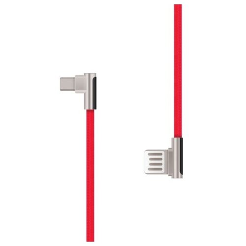 Кабель Rombica Digital AB-06, USB - micro USB, текстиль, 1м, красный кабель rombica digital cb 06 usb usb type c текстиль 1м красный