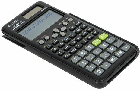 Калькулятор инженерный CASIO FX-991ES PLUS-2 (162х77 мм), 417 функций, двойное питание, сертифицирован для ЕГЭ, FX-991ESPLUS-2S