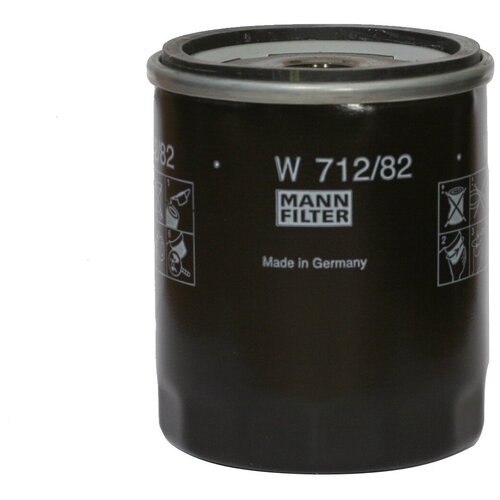 Масляный фильтр MANN-FILTER W 712/82