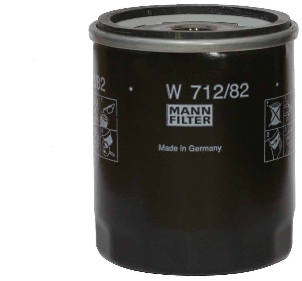 Масляный фильтр MANN-FILTER W 712/82