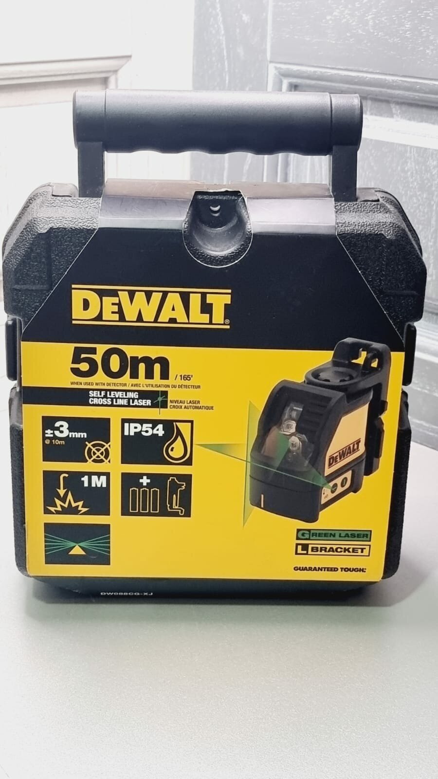 Уровень лазерный DeWalt DW088CG - фото №8
