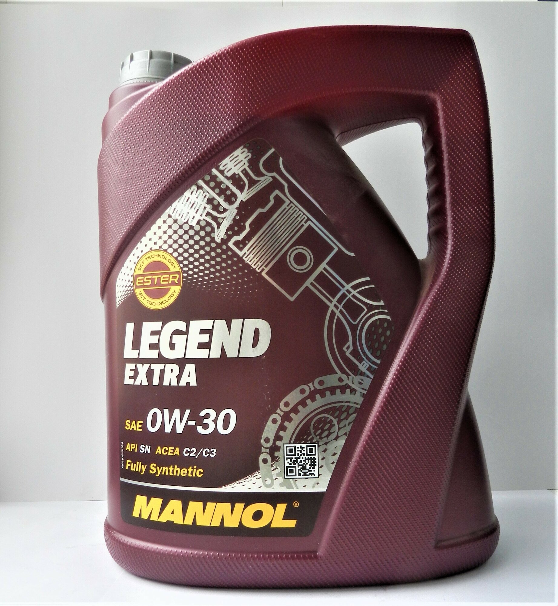 Синтетическое моторное масло Mannol 7919 Legend Extra 0W-30