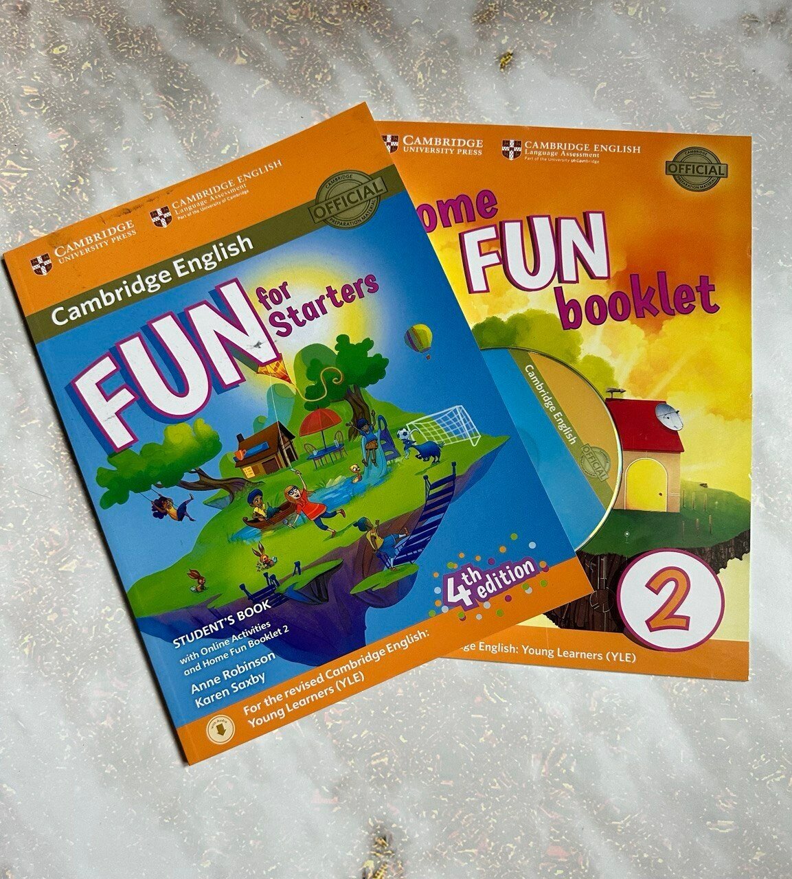 English Fun for Starters 4th Edition Комплект Student's Book + Home Fun Booklet 2