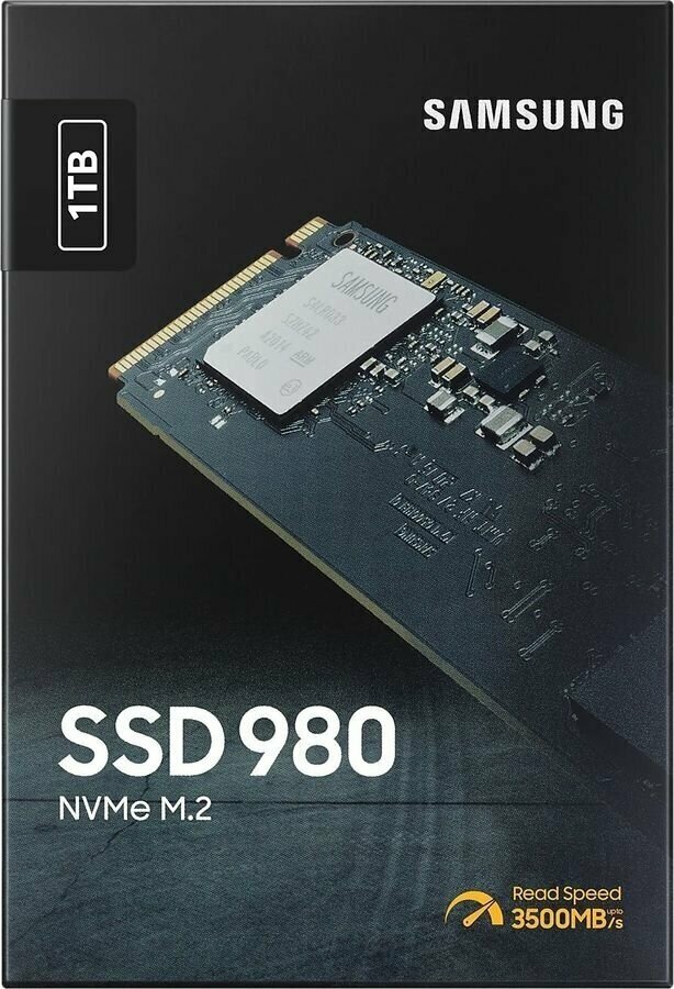 Твердотельный накопитель Samsung SSD 980 1 ТБ M.2 MZ-V8V1T0BW