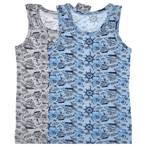 фото Майка для мальчиков 77454, цвет: микс, размер: 10/11, 5шт. в упаковке donella