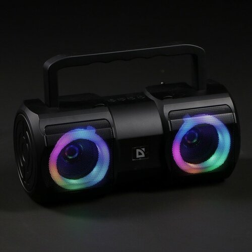 Портативная колонка Defender Beatbox 20 20Вт 2400мАч BT FM USB microSD подсветка 496100₽