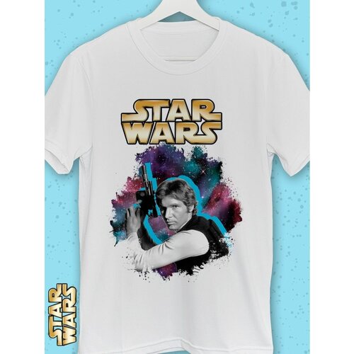 фото Футболка размер 46, белый, черный hilari geek