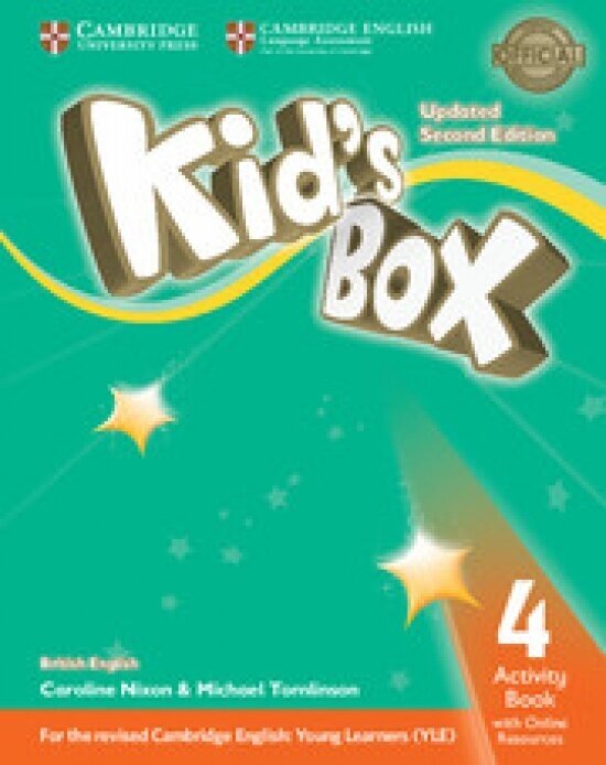 Kid’s Box Updated Second Edition 4 Activity Book + Online Resource