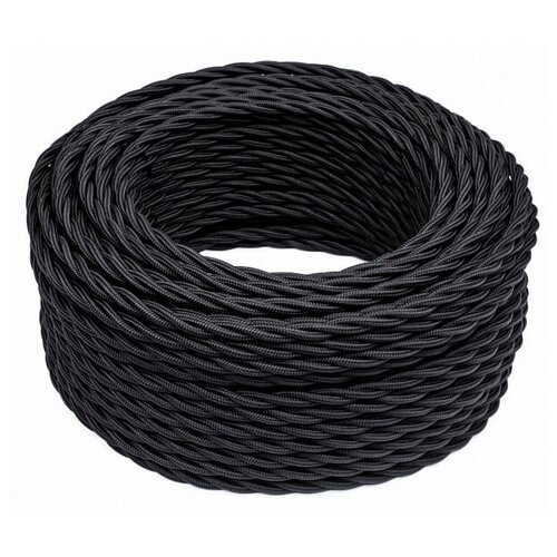 Кабель Bironi B1-427, площадь сечения 0.52 кв. мм, длина 20 м, 1 шт., черный