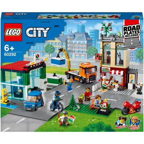 Конструктор LEGO City Community 60292 Центр города, 790 дет. lego® city 60195 мобильная арктическая исследовательская станция