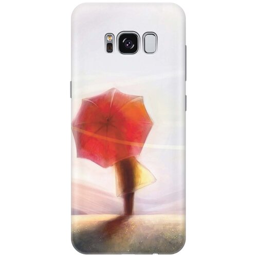RE: PAЧехол - накладка ArtColor для Samsung Galaxy S8 с принтом Красный зонтик re paчехол накладка artcolor для honor 10 с принтом красный зонтик