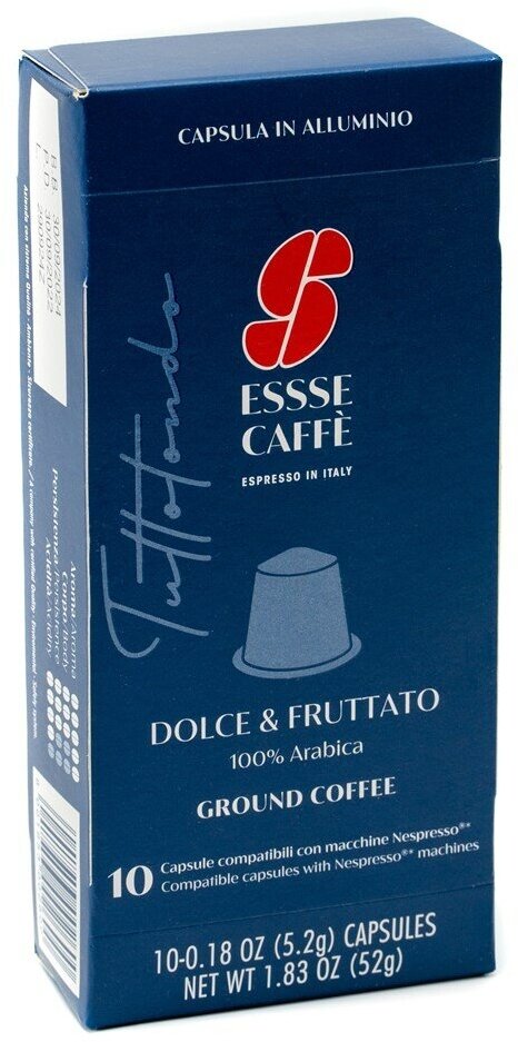 Кофе в капсулах Essse Caffe DOLCE & FRUTTATO, 3 шт по 52 г (30 капсул) - фотография № 4