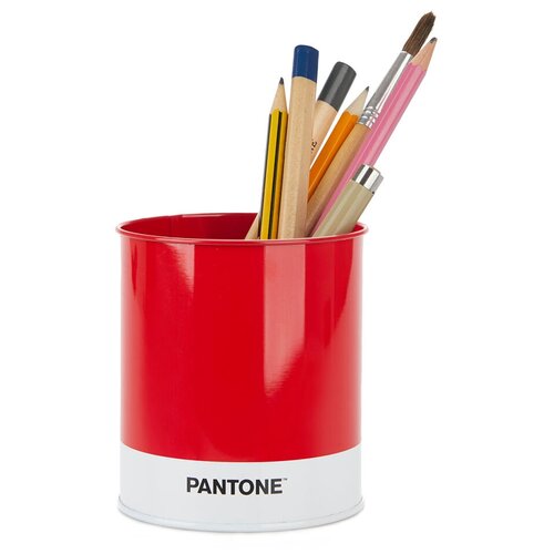 фото Подставка для канцелярских принадлежностей balvi pantone красная 27382