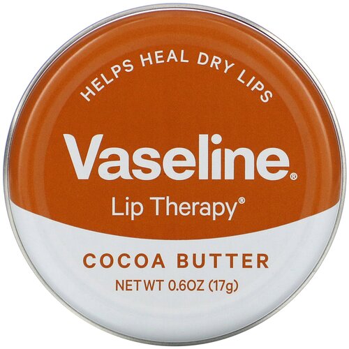 Vaseline Бальзам для губ Cocoa Butter Lip therapy, прозрачный