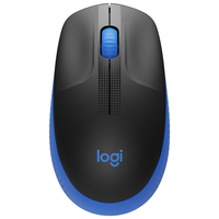 Беспроводная мышь Logitech M190 Full-Size Wireless, blue