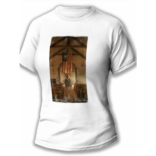 фото Футболка размер xs, белый будь на стиле