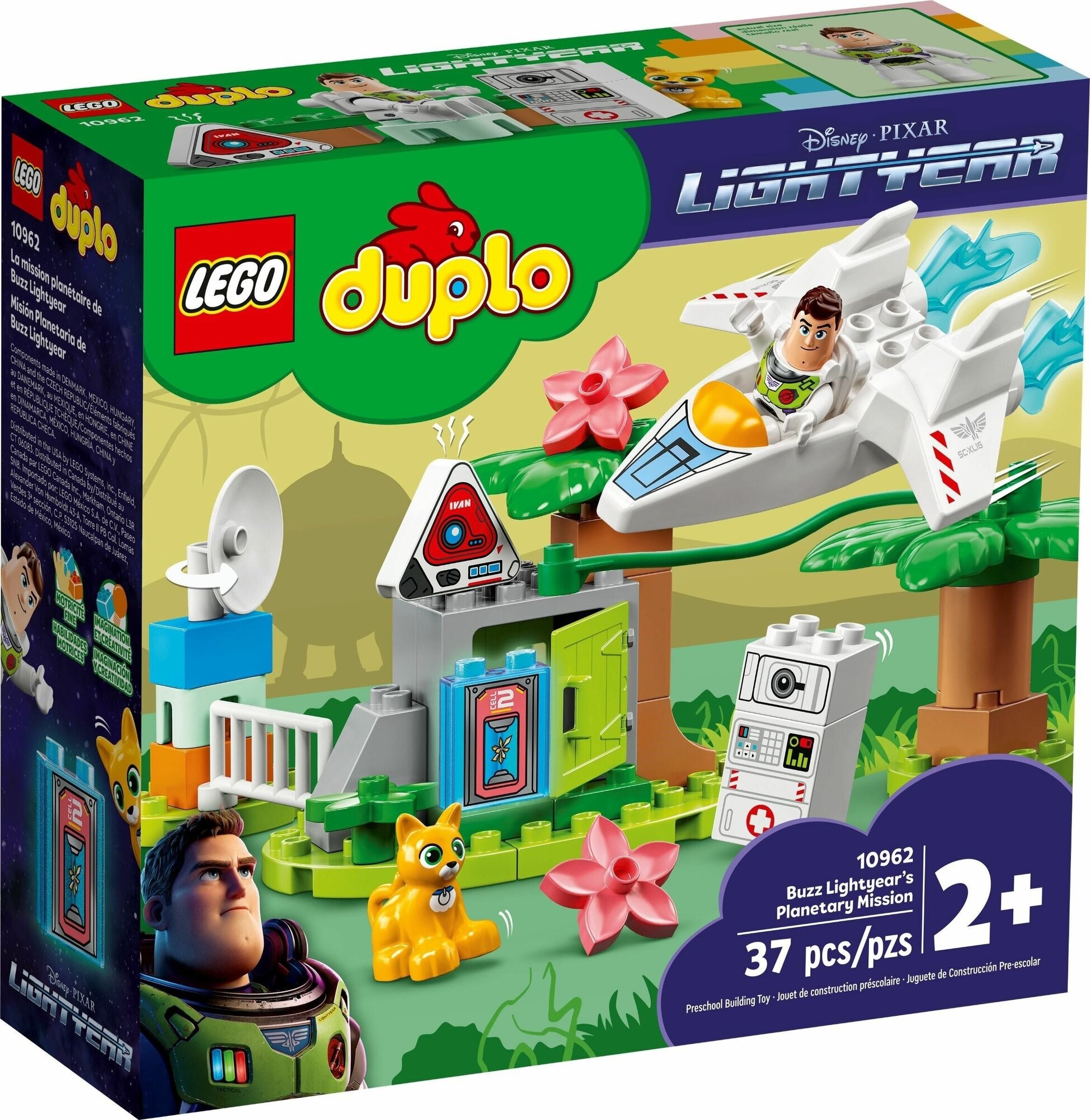 Конструктор LEGO Duplo Планетарная миссия Базза Лайтера 10962