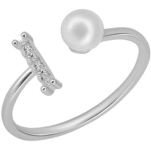 Кольцо OTOKODESIGN, безразмерное, серебряный кольцо otokodesign безразмерное бесцветный серебряный