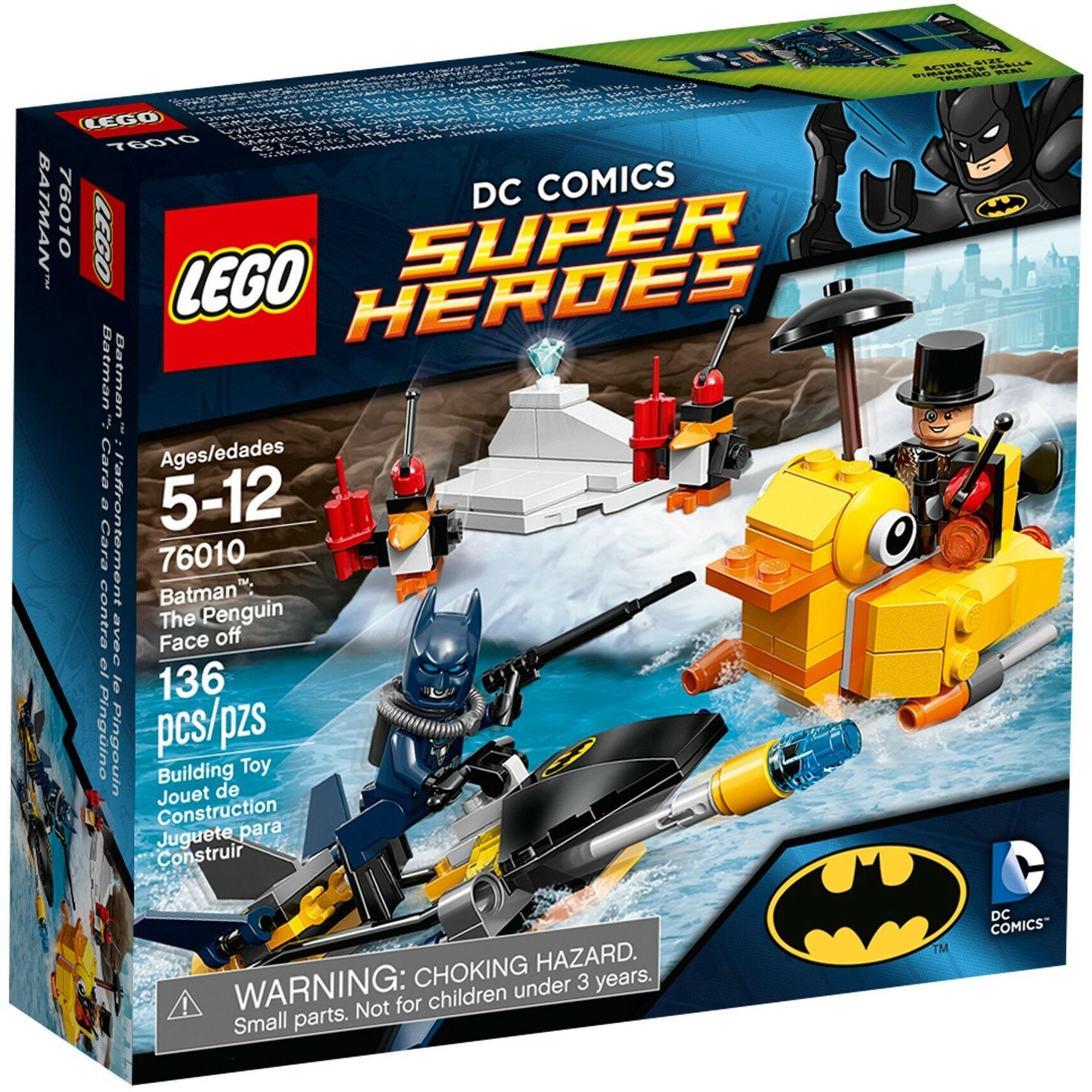 Конструктор LEGO Лего 76010 Бэтмен: поединок с Пингвином
