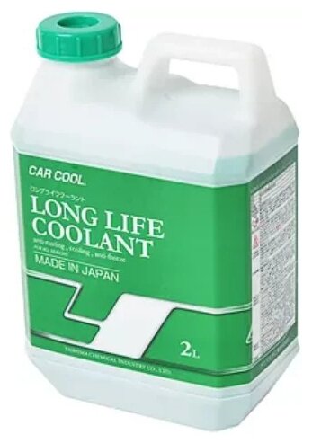 CAR COOL RA114 антифриз CARCOOL GREEN концентрат 100% 2L