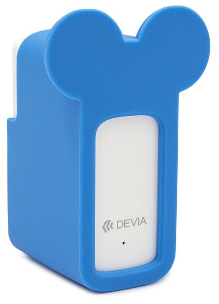 Беспроводное зарядное устройство Devia Miki Multi Charger на 4USB, Голубой