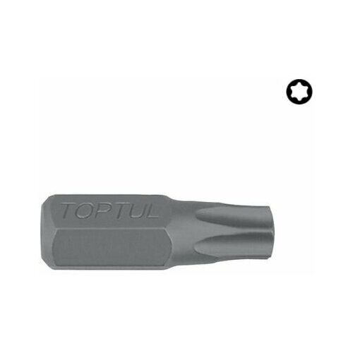 Бита для шуруповерта 10мм L30мм звездочка TORX T50 профессиональная FSEA1250 TOPTUL (1 штука)