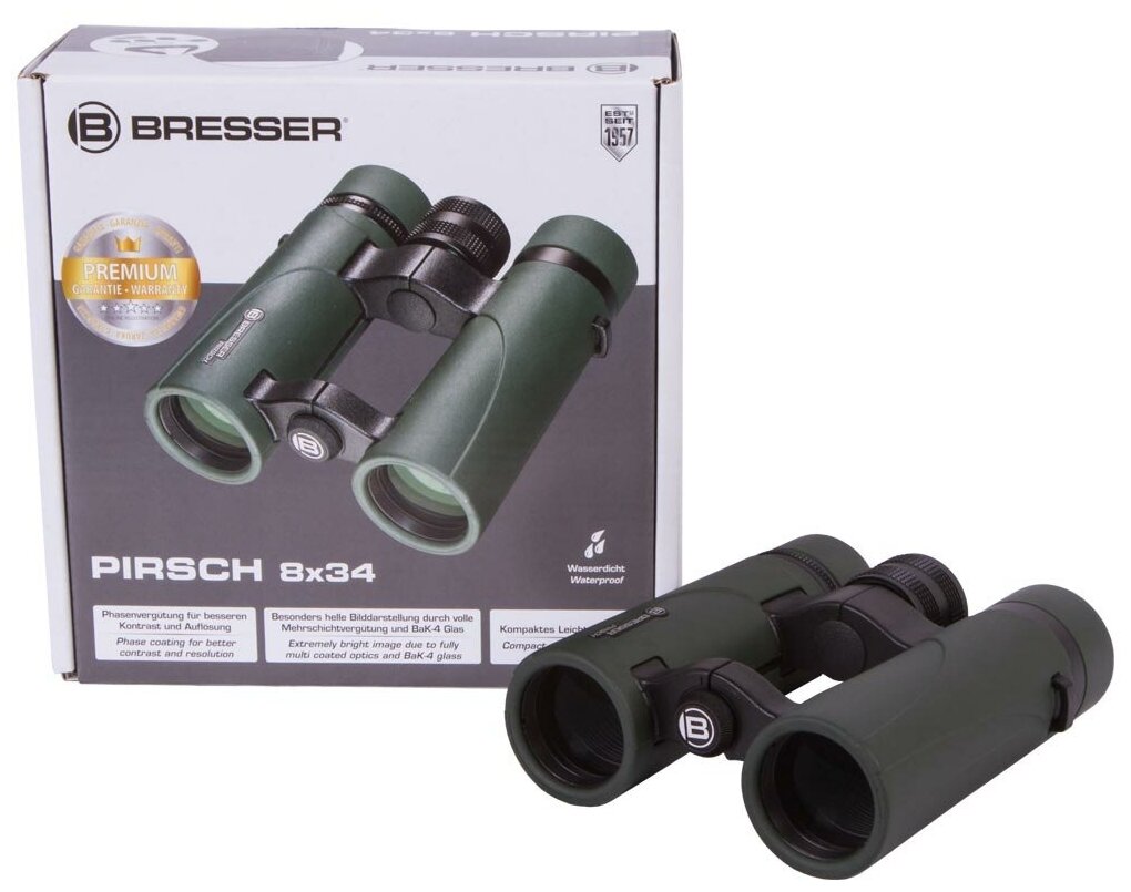 Бинокль Bresser Pirsch 8x34 - фото №10