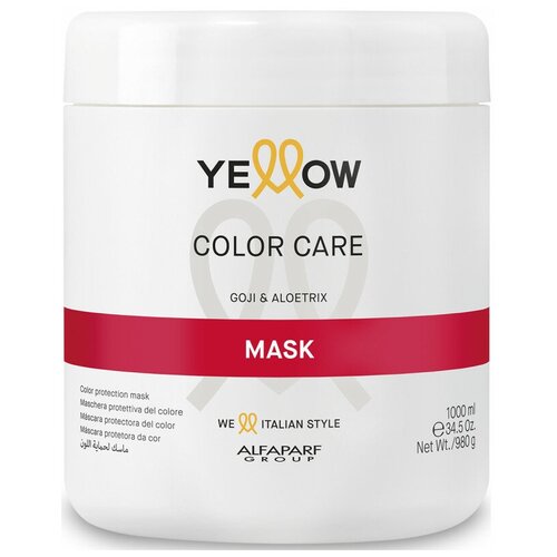 фото Yellow color care маска для волос защита цвета, 1000 мл