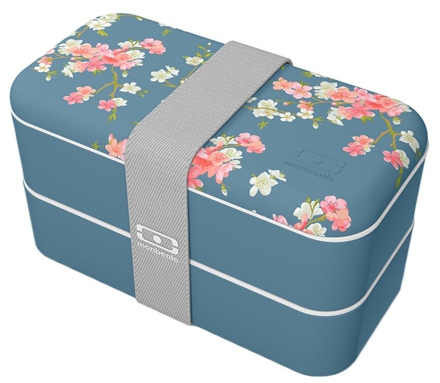 Ланч-бокс Monbento MB Original Flower, mood denim