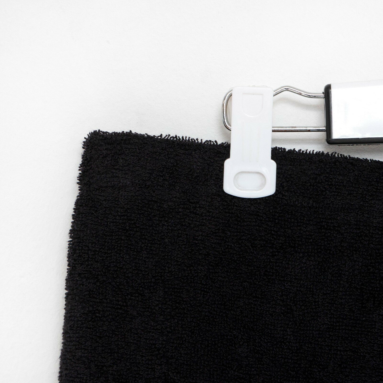 Набор для сауны Экономь и Я:полотенце-парео 68*150см + чалма, цв.черный, 100%хл, 320 г/м2 - фотография № 6