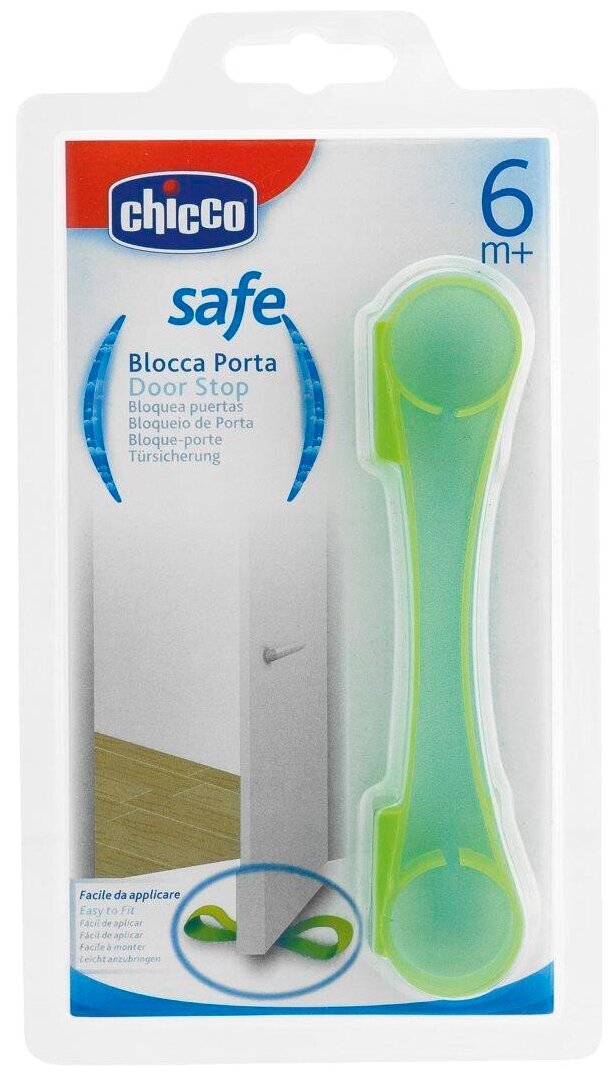 Chicco Защита для дверей Safe, крепится на пол,1шт.