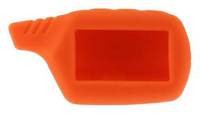 Чехол для брелока Старлайн В6/В9/В91/А61/А91, силиконовый, оранжевый