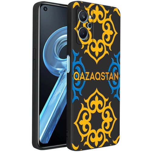 Силиконовый чехол Mcover для Realme 9i с рисунком Орнаменты KZ силиконовый чехол mcover для vivo y11 с рисунком орнаменты kz