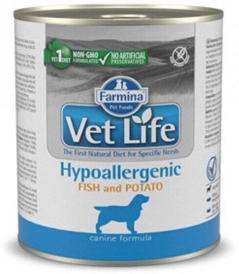 Farmina Vet Life Hypoallergenic Fish Консервы для собак при аллергии