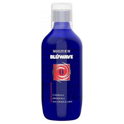 Купить SELECTIVE Blue Wave 0 Состав для химической завивки на основе протеинов кератина для трудноподдающихся волос, 250 мл, Selective Professional
