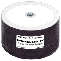 Диск DVD+R 8,5Gb CMC 8x Printable bulk 50 шт.