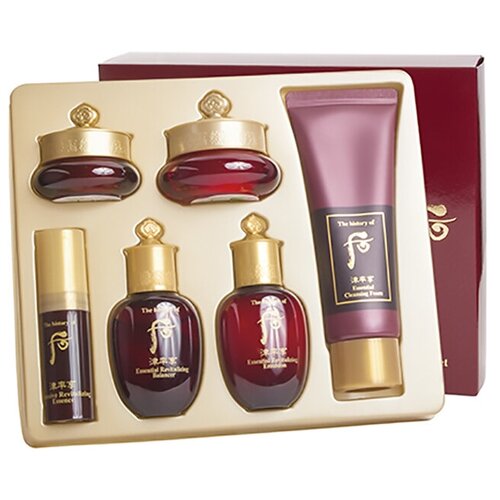 The History Of Whoo Набор Revitalizing xsl bose intensive moisturizing cleanser eye essence sculpting cream essence water emulsion cream 12 piece set 0342