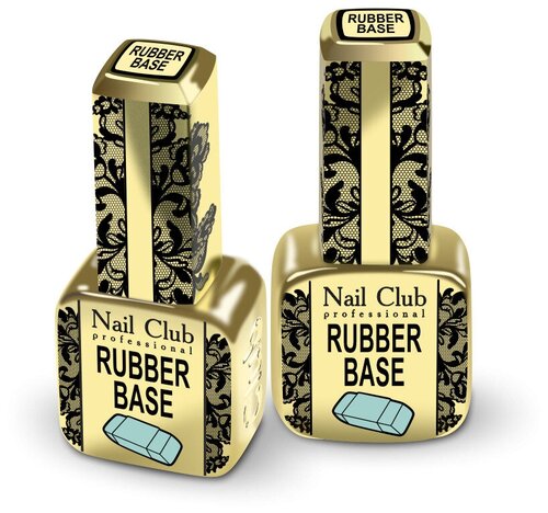 Nail Club professional Базовое покрытие для ногтей RUBBER BASE, 18 мл/1 шт.