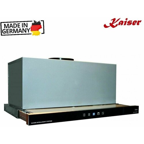 Встраиваемая вытяжка 60 см Kaiser Black Glass EA 644 Eco черная 3629900₽