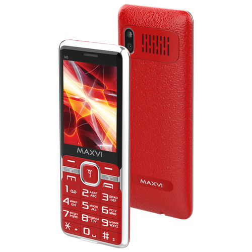 Телефон MAXVI M5 красный