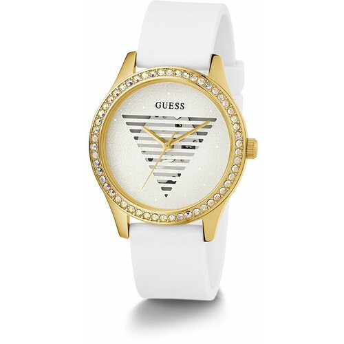 Наручные часы GUESS GW0530L6, золотой, белый наручные часы guess женские наручные часы guess gw0530l6 золотой белый