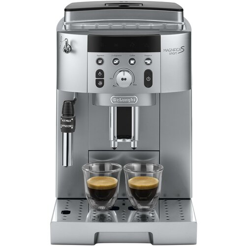 кофемашина delonghi ecam250 23 sb Кофемашина De'Longhi Magnifica S Smart ECAM250.31.SB RU, серебристый/черный