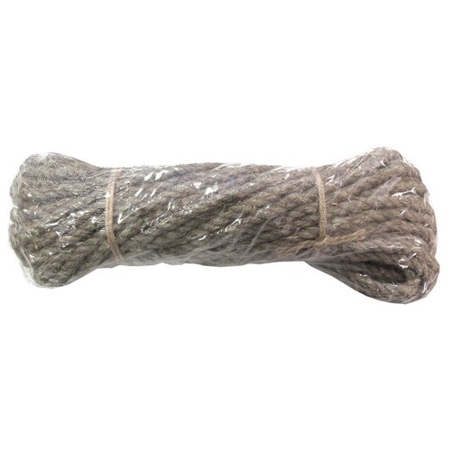 Канат крученый 12мм 10м пенька 2032₽