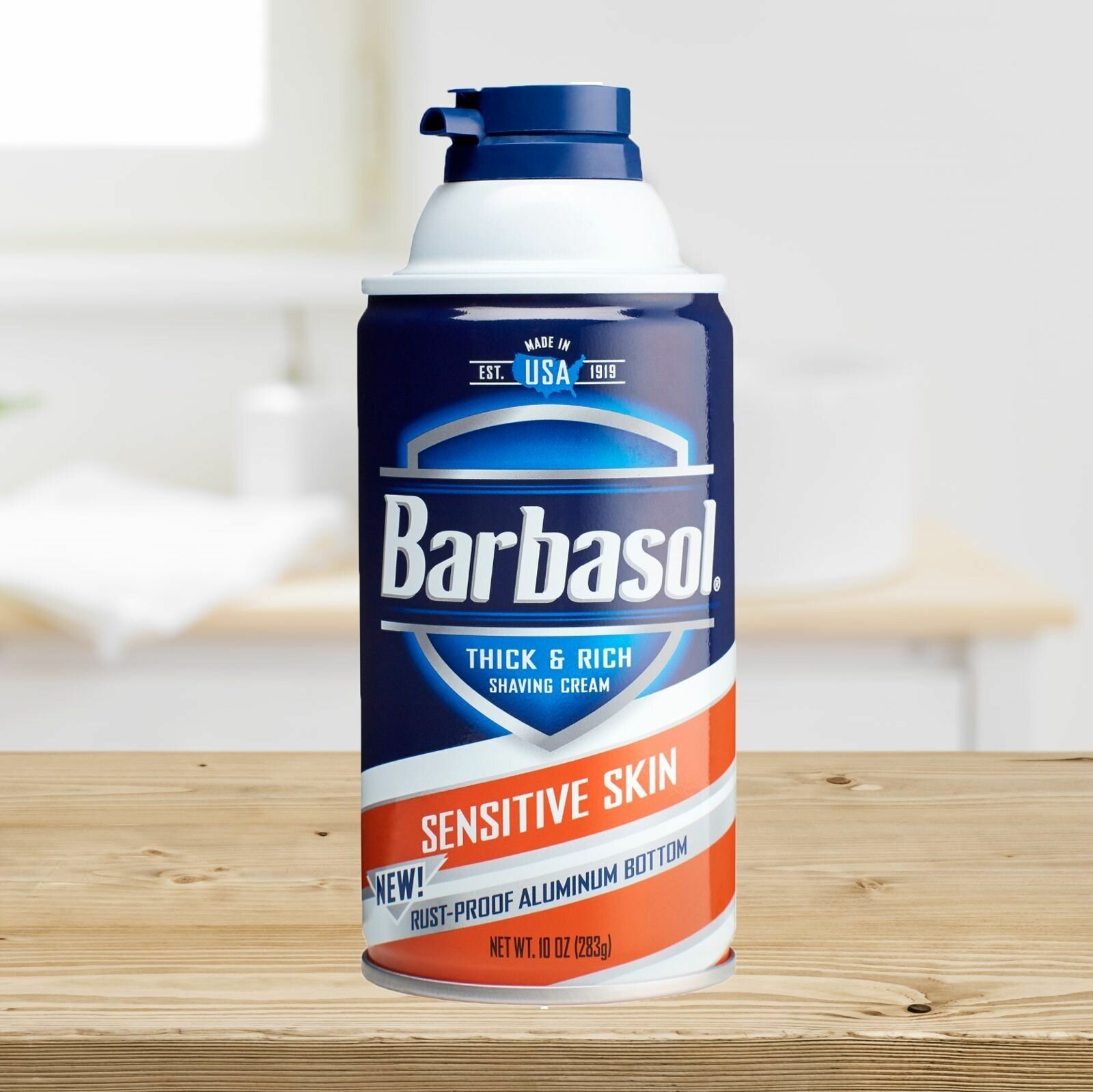 Крем-пена для бритья Barbasol Sensitive Skin Shaving Cream для чувствительной кожи, 283 г - фото №4