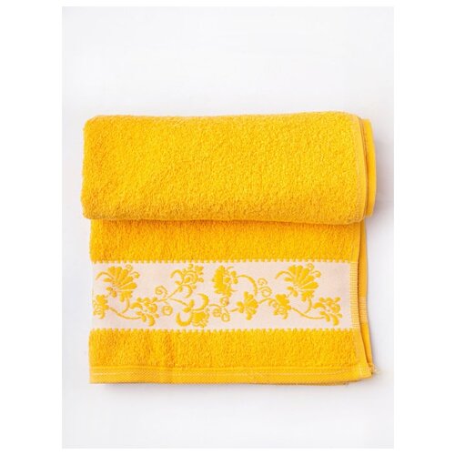 фото Полотенца банные, 5рм42/509вп, 50х90, privilea, весна в париже желтый