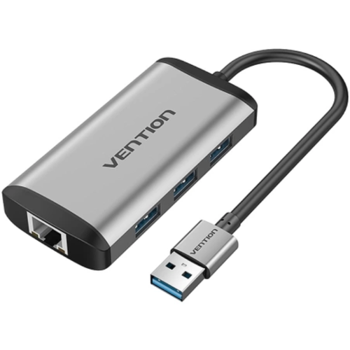 Vention USB 3.0 to USB3.0*3/Gigabit Ethernet Docking Station